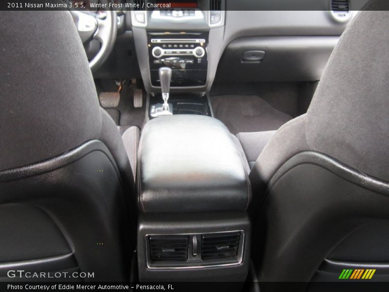 Winter Frost White / Charcoal 2011 Nissan Maxima 3.5 S