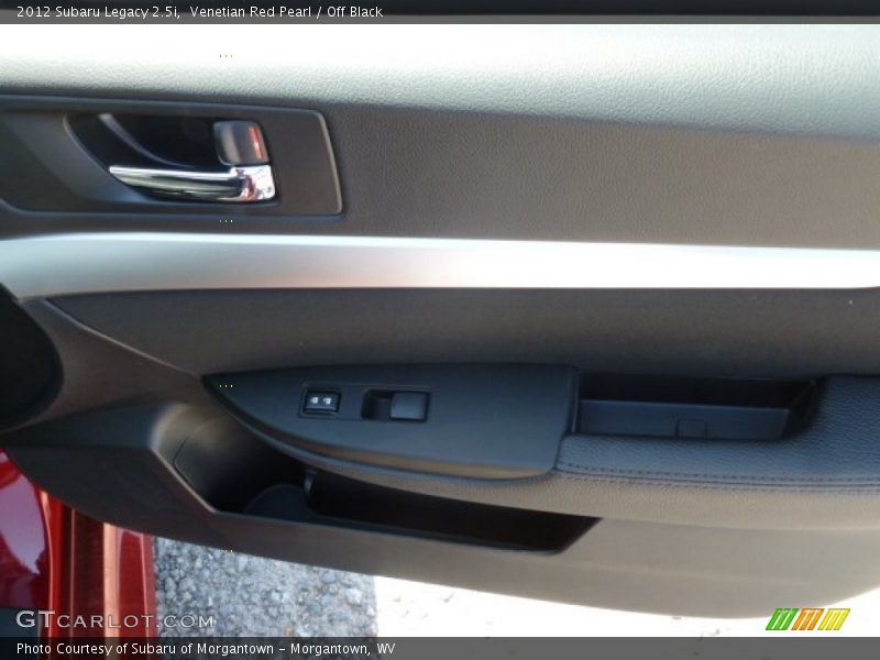 Venetian Red Pearl / Off Black 2012 Subaru Legacy 2.5i