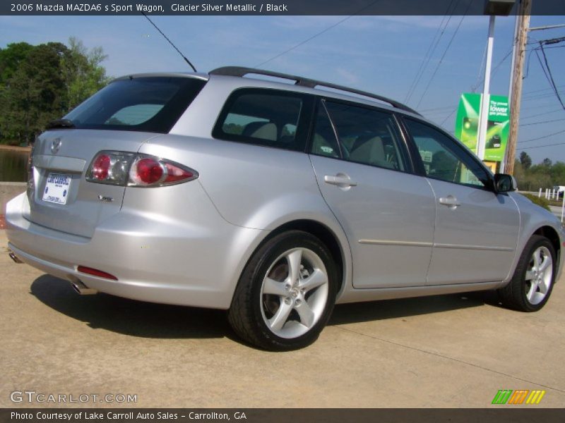 Glacier Silver Metallic / Black 2006 Mazda MAZDA6 s Sport Wagon