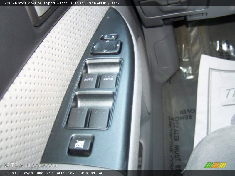 Glacier Silver Metallic / Black 2006 Mazda MAZDA6 s Sport Wagon