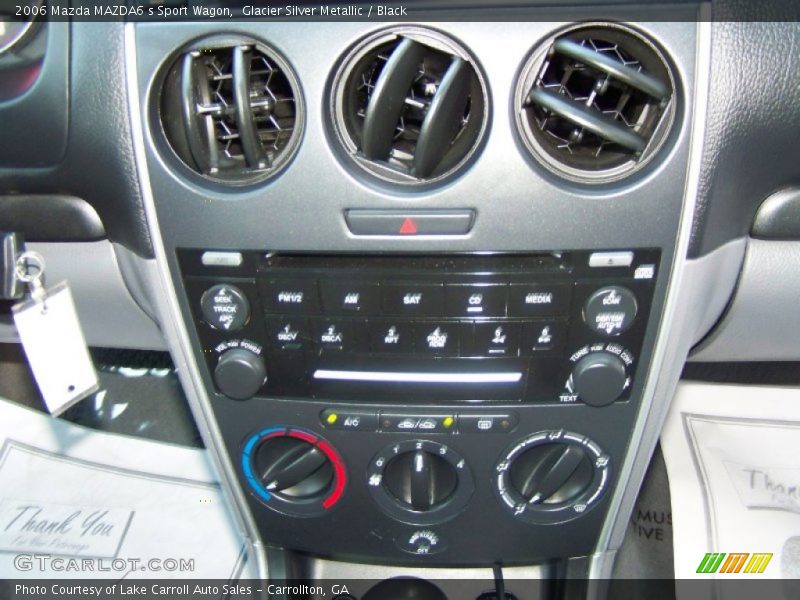 Glacier Silver Metallic / Black 2006 Mazda MAZDA6 s Sport Wagon