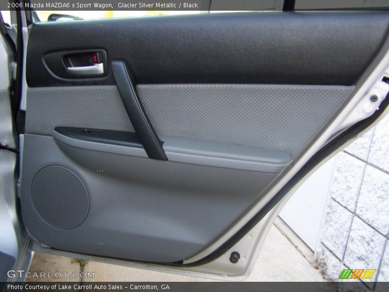 Glacier Silver Metallic / Black 2006 Mazda MAZDA6 s Sport Wagon