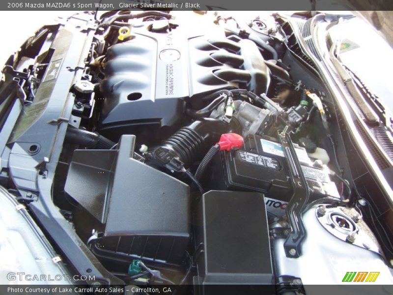 Glacier Silver Metallic / Black 2006 Mazda MAZDA6 s Sport Wagon