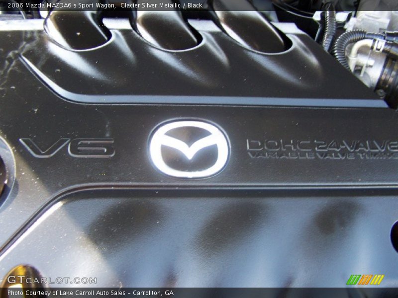 Glacier Silver Metallic / Black 2006 Mazda MAZDA6 s Sport Wagon