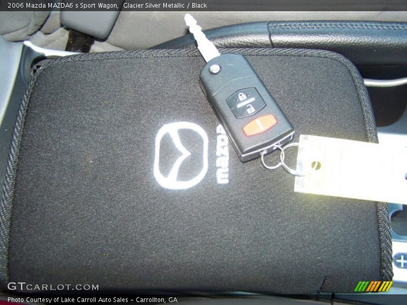 Glacier Silver Metallic / Black 2006 Mazda MAZDA6 s Sport Wagon