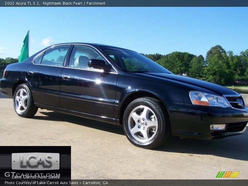 Nighthawk Black Pearl / Parchment 2002 Acura TL 3.2