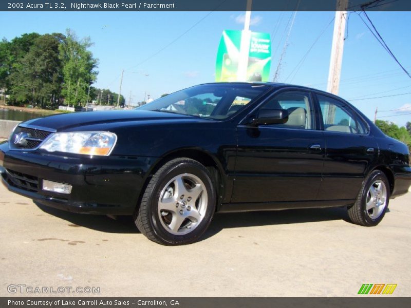 Nighthawk Black Pearl / Parchment 2002 Acura TL 3.2