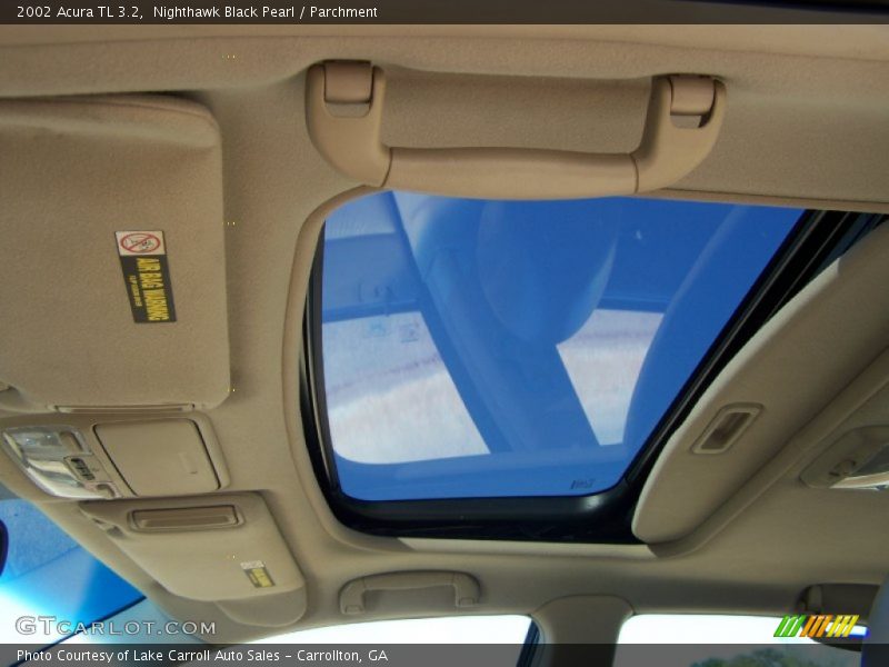 Nighthawk Black Pearl / Parchment 2002 Acura TL 3.2