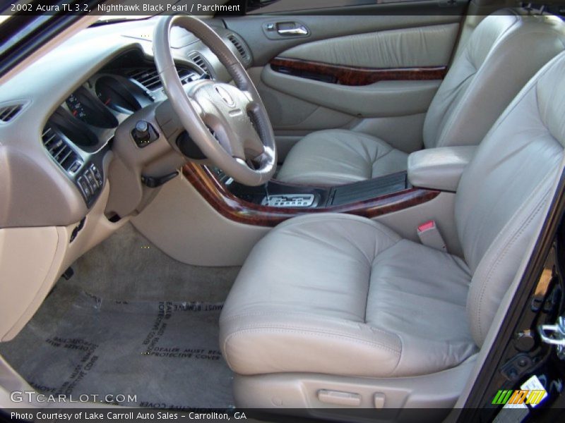 Nighthawk Black Pearl / Parchment 2002 Acura TL 3.2