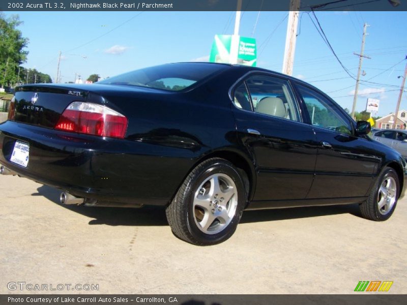 Nighthawk Black Pearl / Parchment 2002 Acura TL 3.2