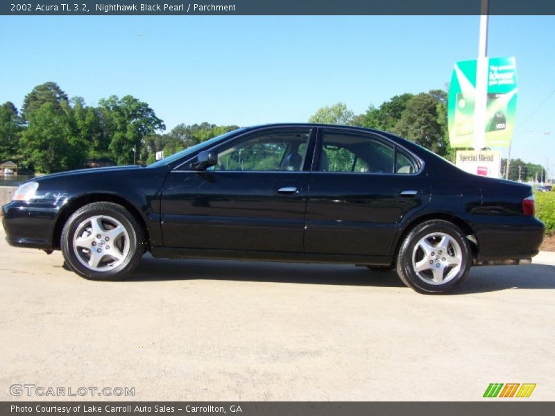Nighthawk Black Pearl / Parchment 2002 Acura TL 3.2