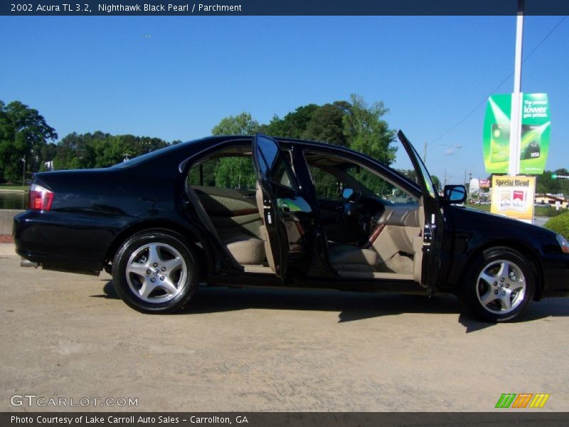 Nighthawk Black Pearl / Parchment 2002 Acura TL 3.2
