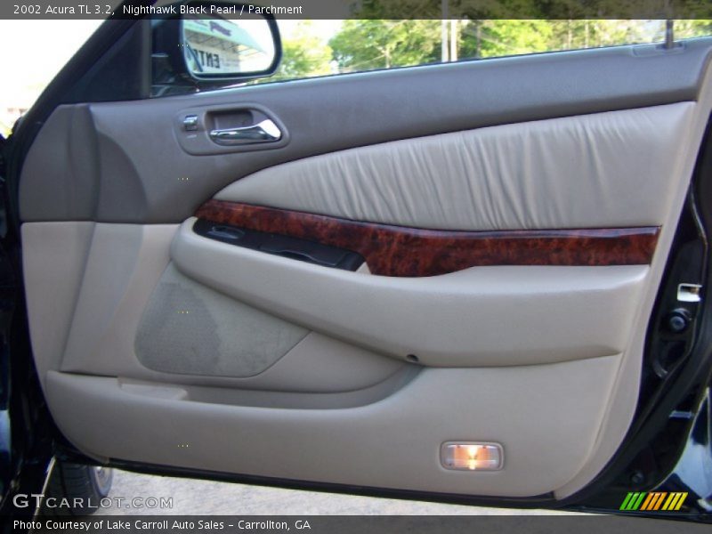 Nighthawk Black Pearl / Parchment 2002 Acura TL 3.2