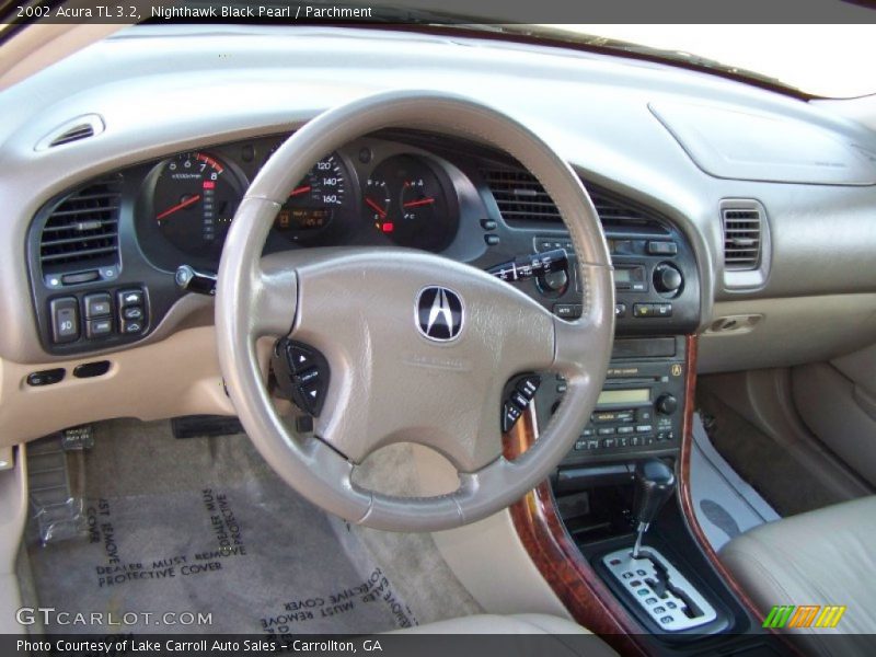 Nighthawk Black Pearl / Parchment 2002 Acura TL 3.2