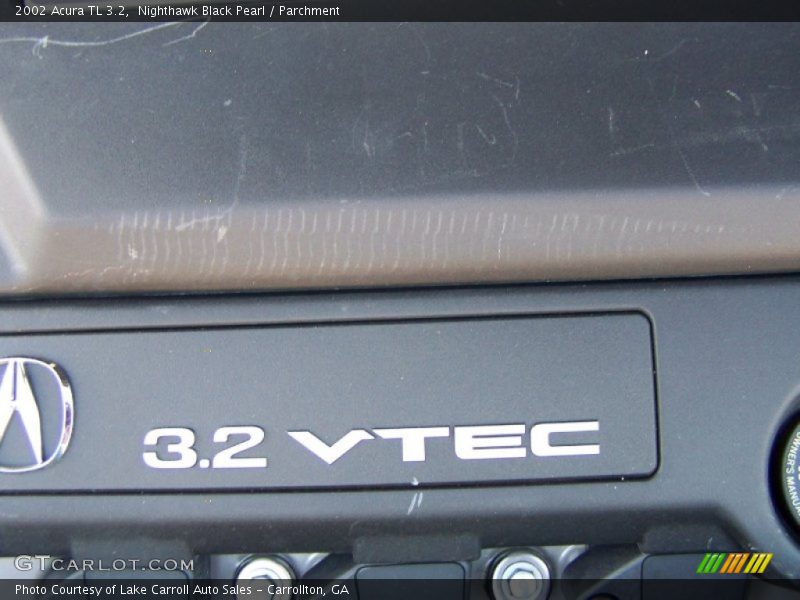 Nighthawk Black Pearl / Parchment 2002 Acura TL 3.2