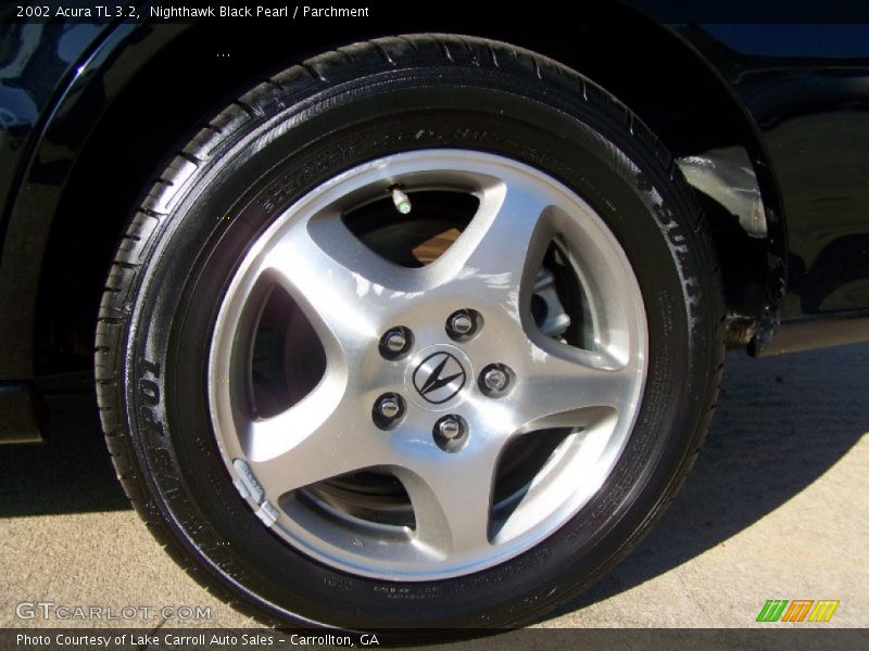 Nighthawk Black Pearl / Parchment 2002 Acura TL 3.2