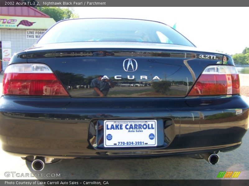 Nighthawk Black Pearl / Parchment 2002 Acura TL 3.2