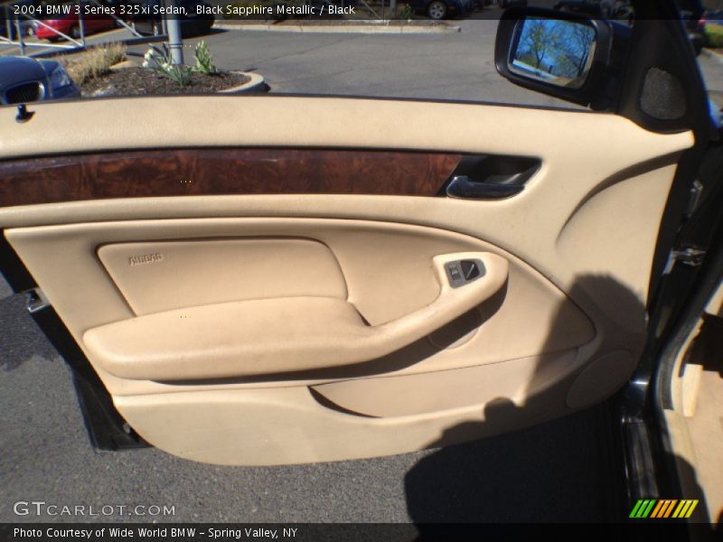 Black Sapphire Metallic / Black 2004 BMW 3 Series 325xi Sedan