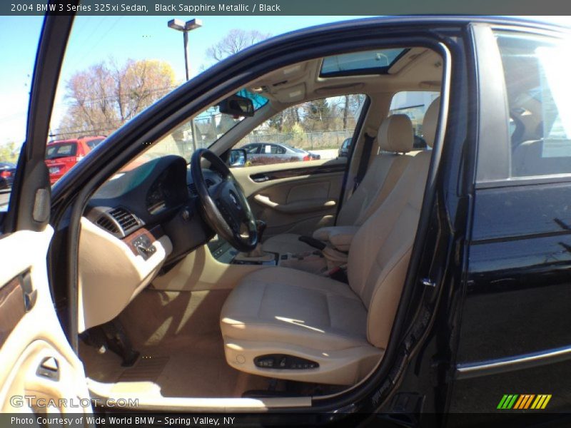 Black Sapphire Metallic / Black 2004 BMW 3 Series 325xi Sedan