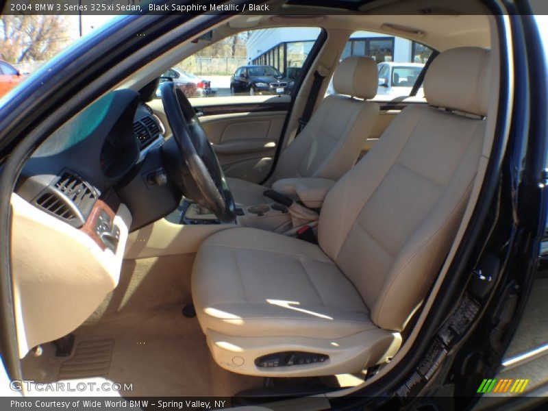 Black Sapphire Metallic / Black 2004 BMW 3 Series 325xi Sedan