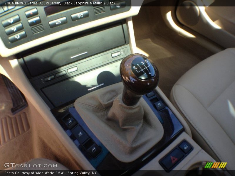 Black Sapphire Metallic / Black 2004 BMW 3 Series 325xi Sedan