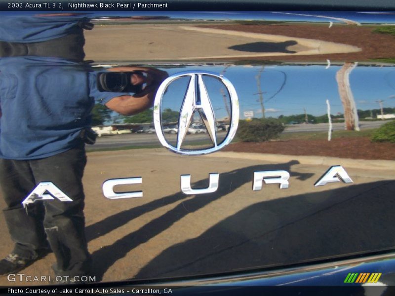 Nighthawk Black Pearl / Parchment 2002 Acura TL 3.2
