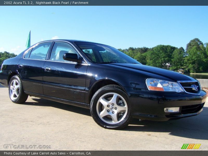 Nighthawk Black Pearl / Parchment 2002 Acura TL 3.2