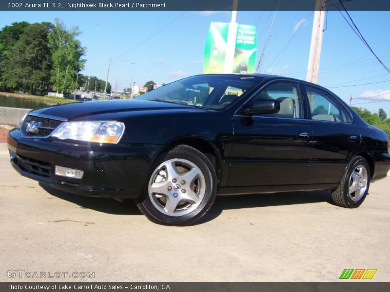 Nighthawk Black Pearl / Parchment 2002 Acura TL 3.2