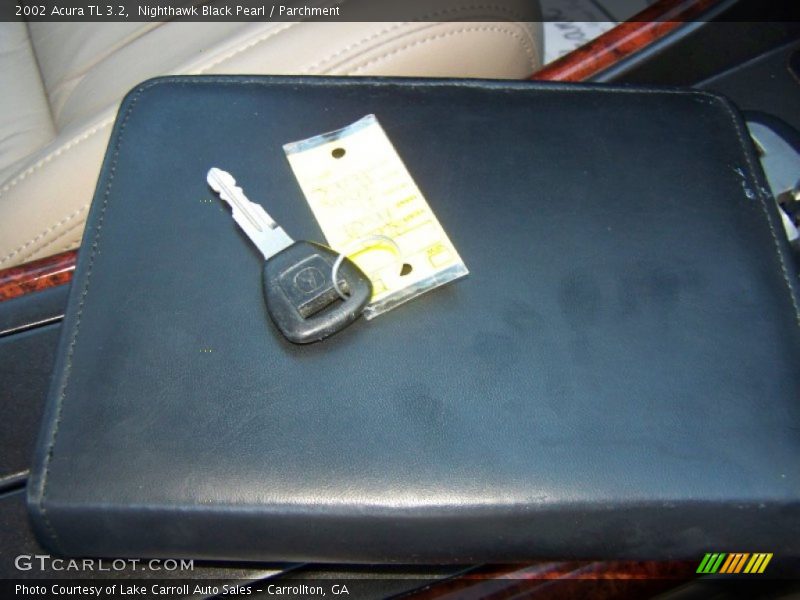 Nighthawk Black Pearl / Parchment 2002 Acura TL 3.2