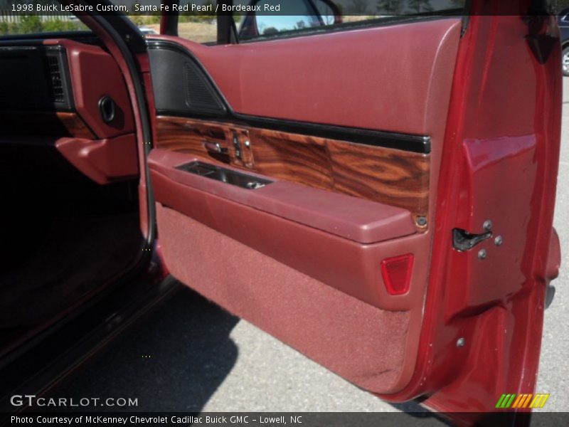 Santa Fe Red Pearl / Bordeaux Red 1998 Buick LeSabre Custom