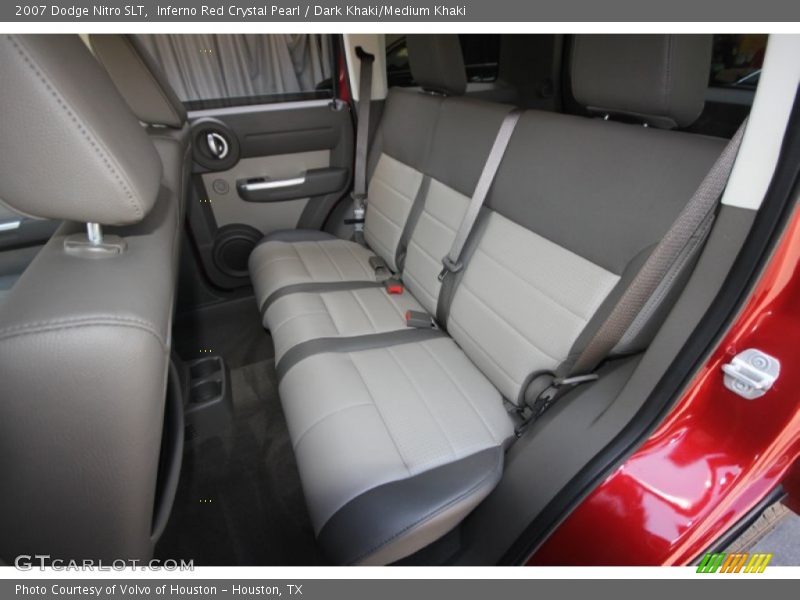 Inferno Red Crystal Pearl / Dark Khaki/Medium Khaki 2007 Dodge Nitro SLT