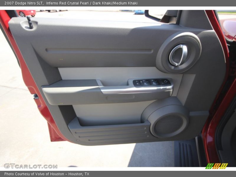Inferno Red Crystal Pearl / Dark Khaki/Medium Khaki 2007 Dodge Nitro SLT