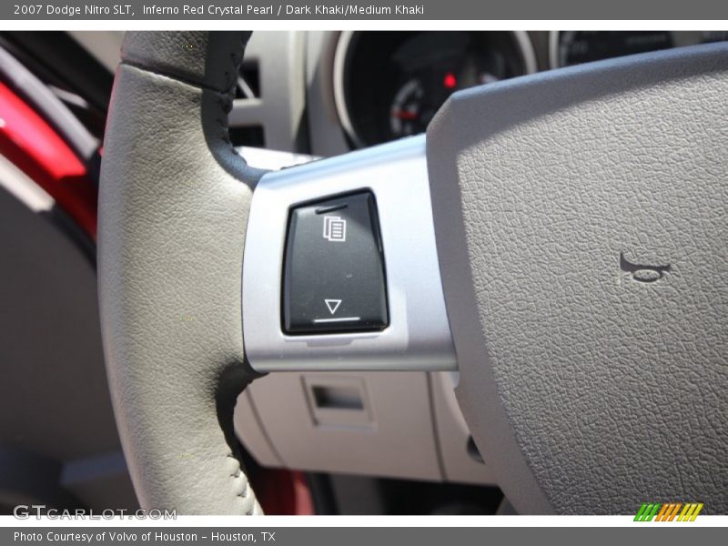 Inferno Red Crystal Pearl / Dark Khaki/Medium Khaki 2007 Dodge Nitro SLT