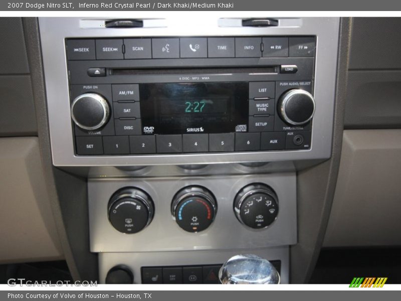 Inferno Red Crystal Pearl / Dark Khaki/Medium Khaki 2007 Dodge Nitro SLT