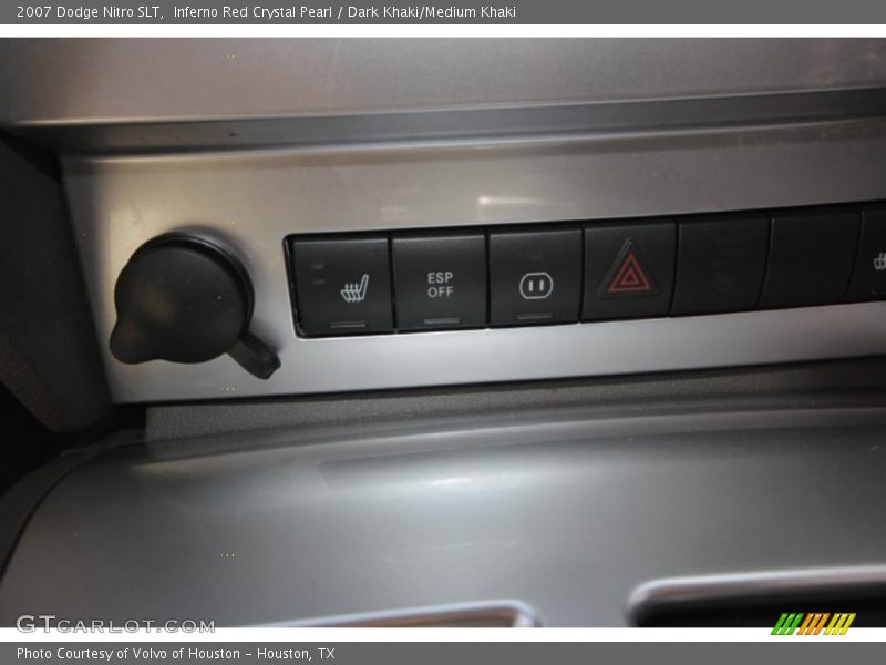 Inferno Red Crystal Pearl / Dark Khaki/Medium Khaki 2007 Dodge Nitro SLT