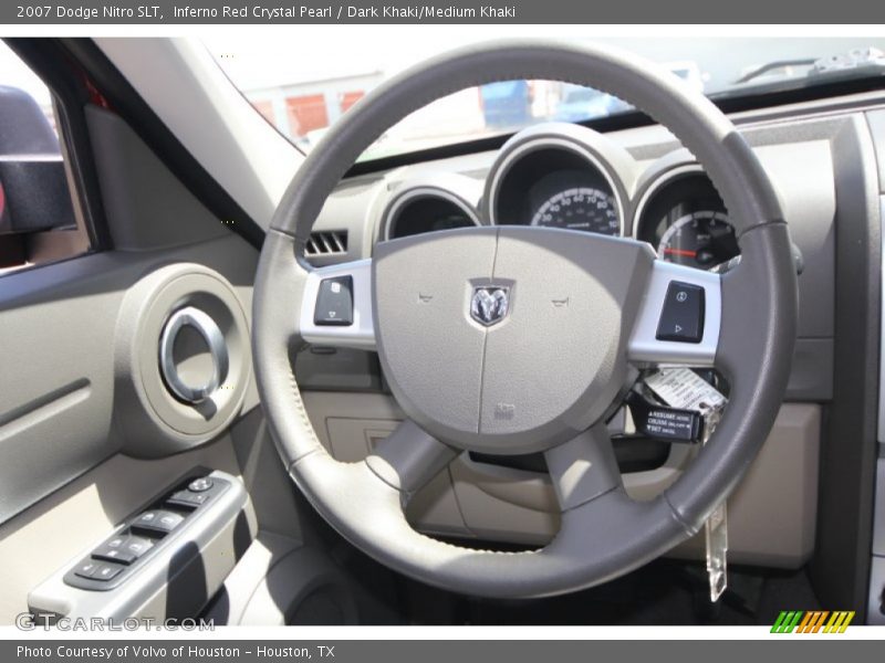 Inferno Red Crystal Pearl / Dark Khaki/Medium Khaki 2007 Dodge Nitro SLT