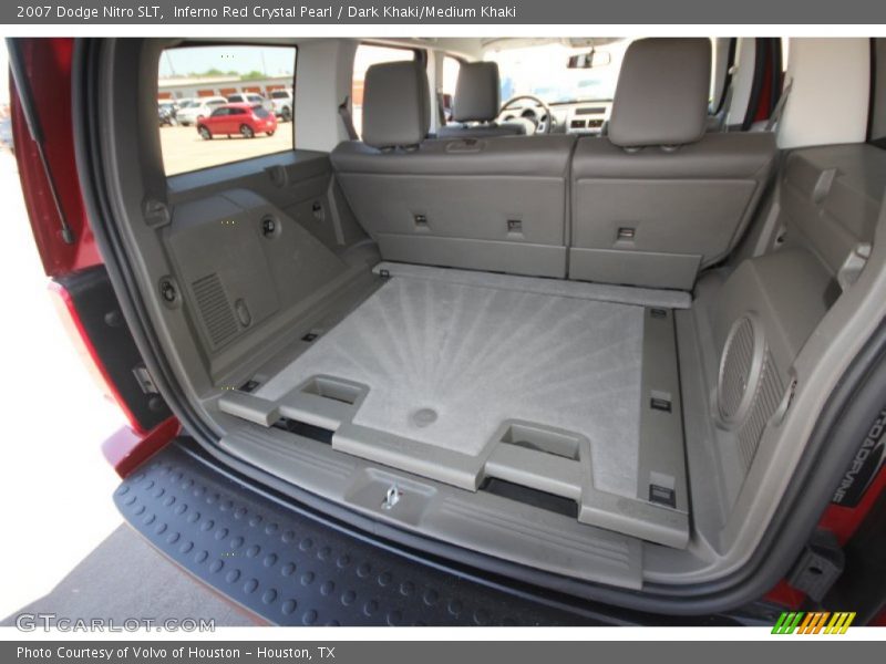 Inferno Red Crystal Pearl / Dark Khaki/Medium Khaki 2007 Dodge Nitro SLT