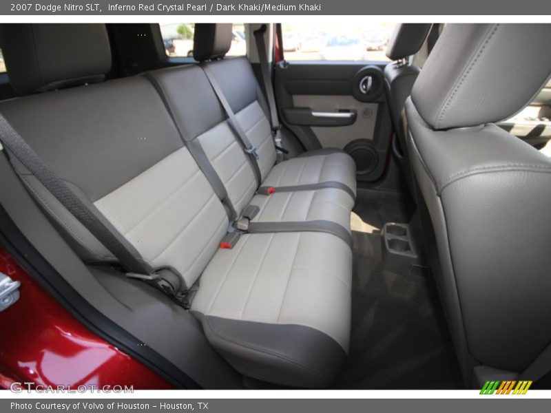 Inferno Red Crystal Pearl / Dark Khaki/Medium Khaki 2007 Dodge Nitro SLT