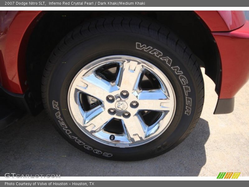 Inferno Red Crystal Pearl / Dark Khaki/Medium Khaki 2007 Dodge Nitro SLT