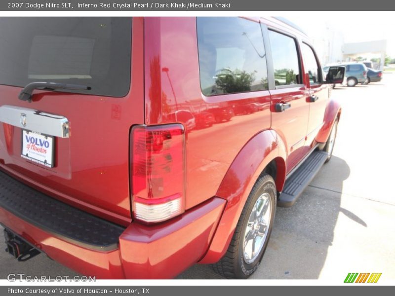 Inferno Red Crystal Pearl / Dark Khaki/Medium Khaki 2007 Dodge Nitro SLT