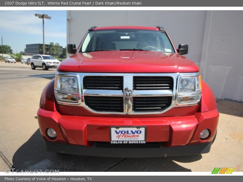 Inferno Red Crystal Pearl / Dark Khaki/Medium Khaki 2007 Dodge Nitro SLT