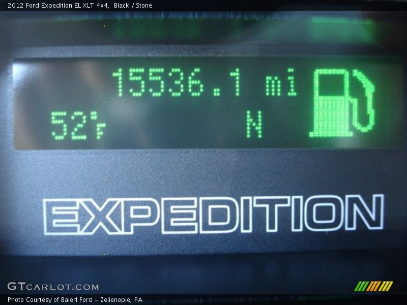 Black / Stone 2012 Ford Expedition EL XLT 4x4