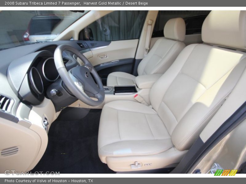 Harvest Gold Metallic / Desert Beige 2008 Subaru Tribeca Limited 7 Passenger