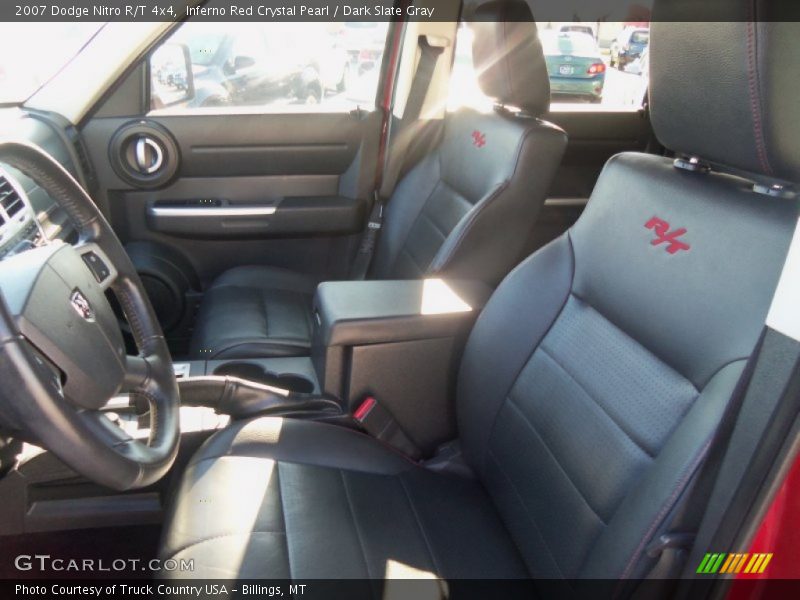 Inferno Red Crystal Pearl / Dark Slate Gray 2007 Dodge Nitro R/T 4x4