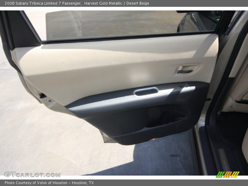 Harvest Gold Metallic / Desert Beige 2008 Subaru Tribeca Limited 7 Passenger