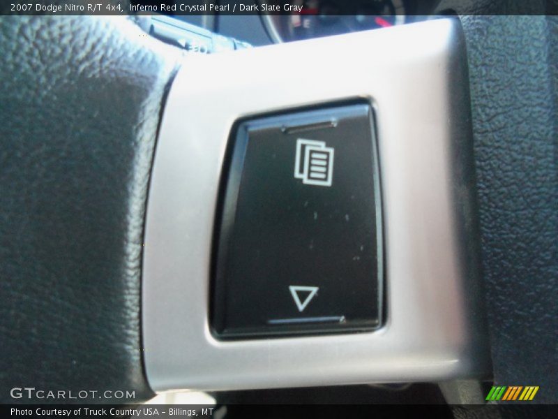 Inferno Red Crystal Pearl / Dark Slate Gray 2007 Dodge Nitro R/T 4x4