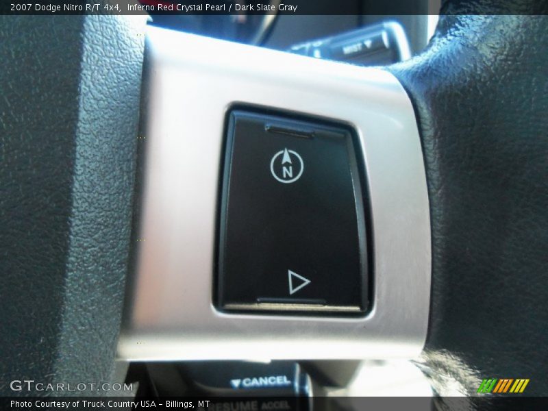 Inferno Red Crystal Pearl / Dark Slate Gray 2007 Dodge Nitro R/T 4x4