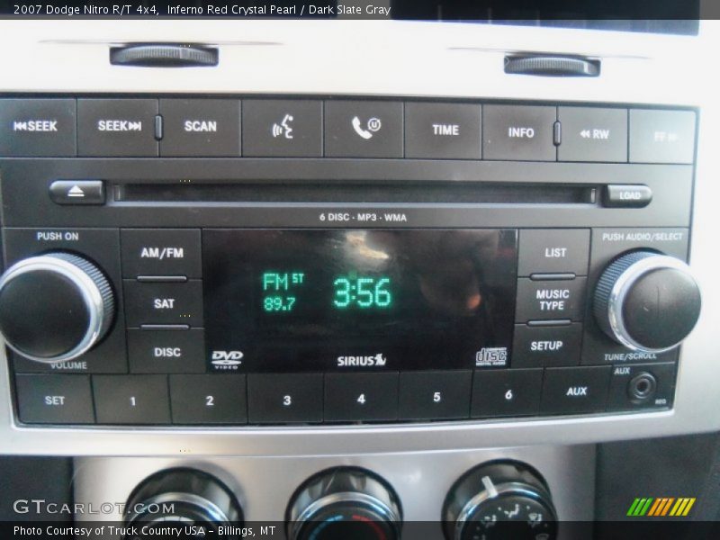 Inferno Red Crystal Pearl / Dark Slate Gray 2007 Dodge Nitro R/T 4x4