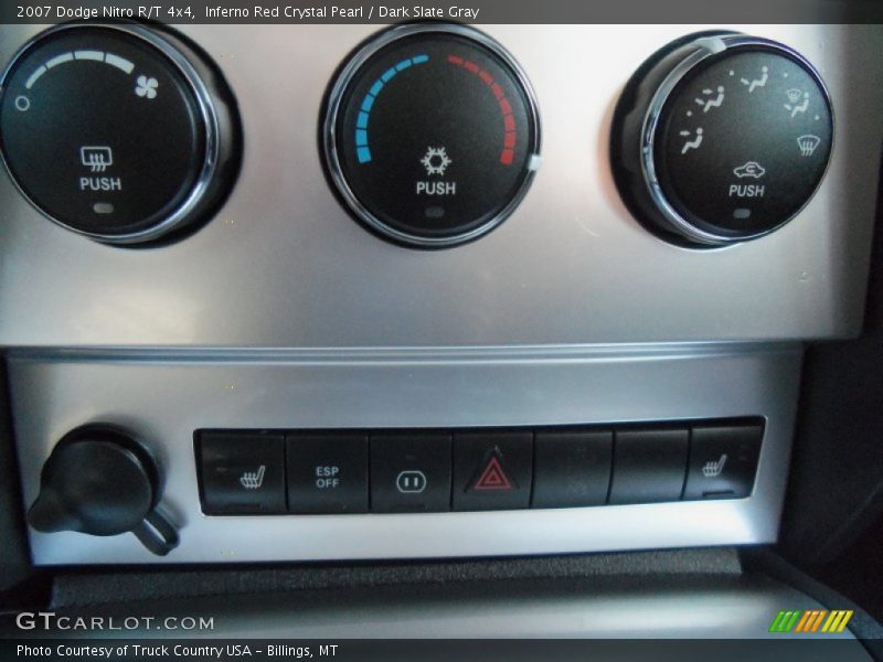 Inferno Red Crystal Pearl / Dark Slate Gray 2007 Dodge Nitro R/T 4x4