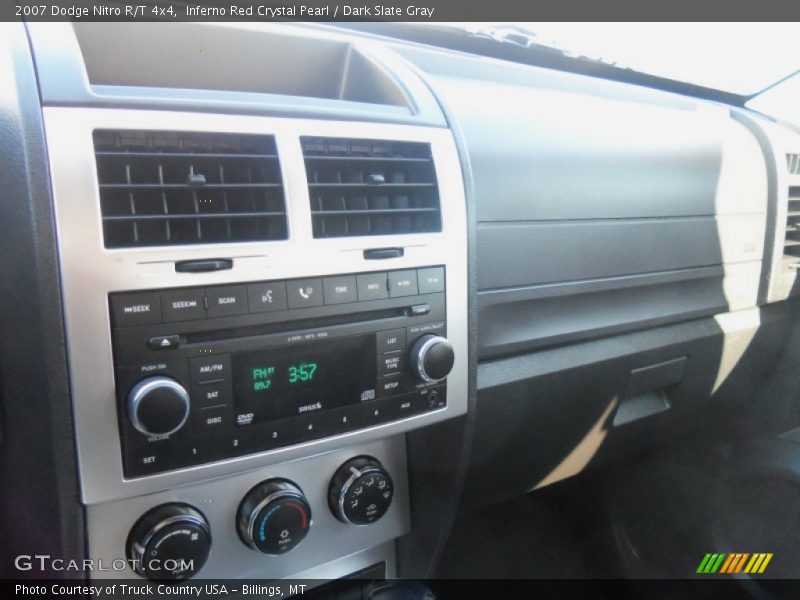 Inferno Red Crystal Pearl / Dark Slate Gray 2007 Dodge Nitro R/T 4x4